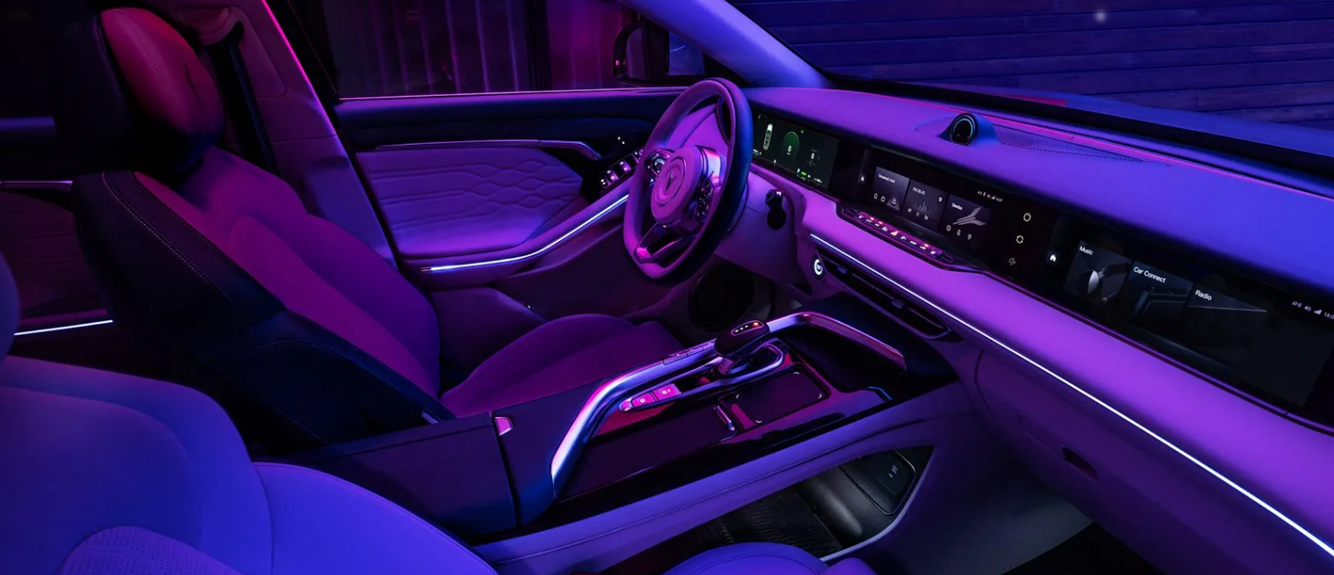 1.A variety of comfortable driving configurations