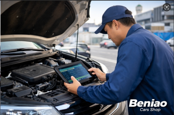 used car export company vehicle inspection