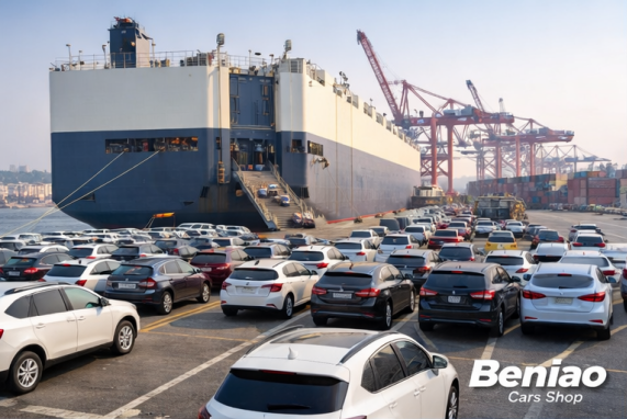 used cars exporter China port shipment.png