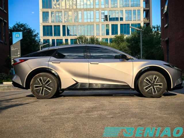 toyota-bz5-low-mileage-electric-car-front-view