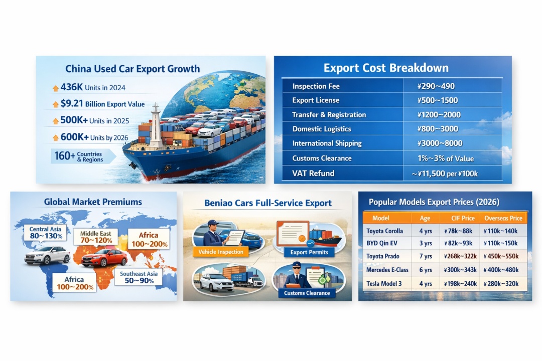 used car supplier China